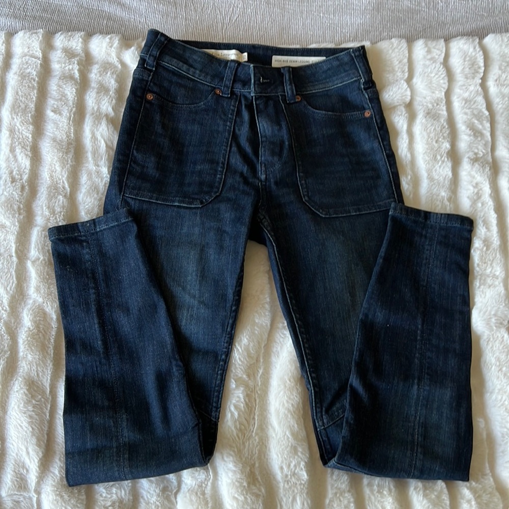Pilcro Moto Skinny Jeans